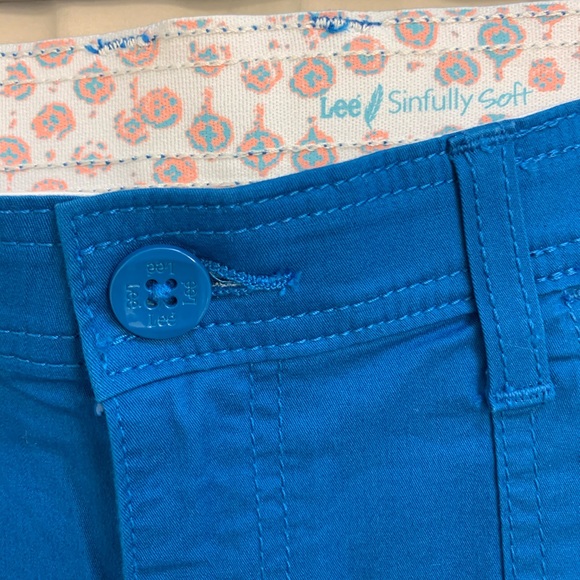 Lee NWT Teal Comfort Waist Skimmers - size 12 - Picture 11 of 11